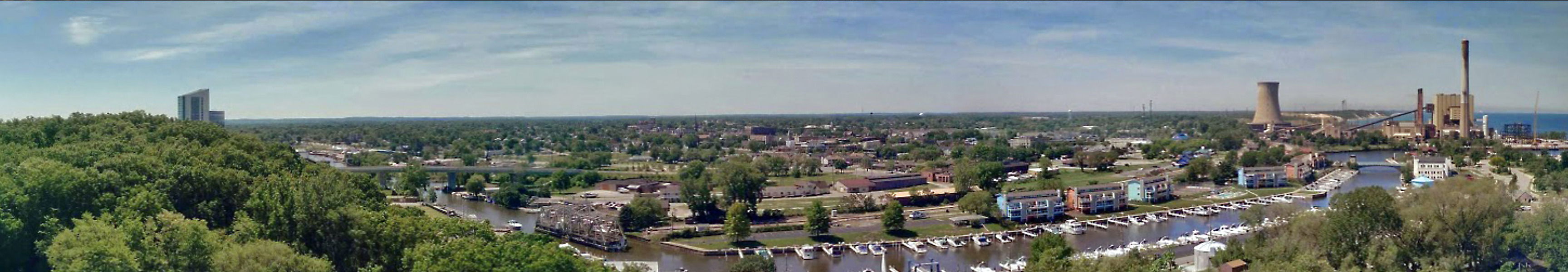 Panorama of Michigan City