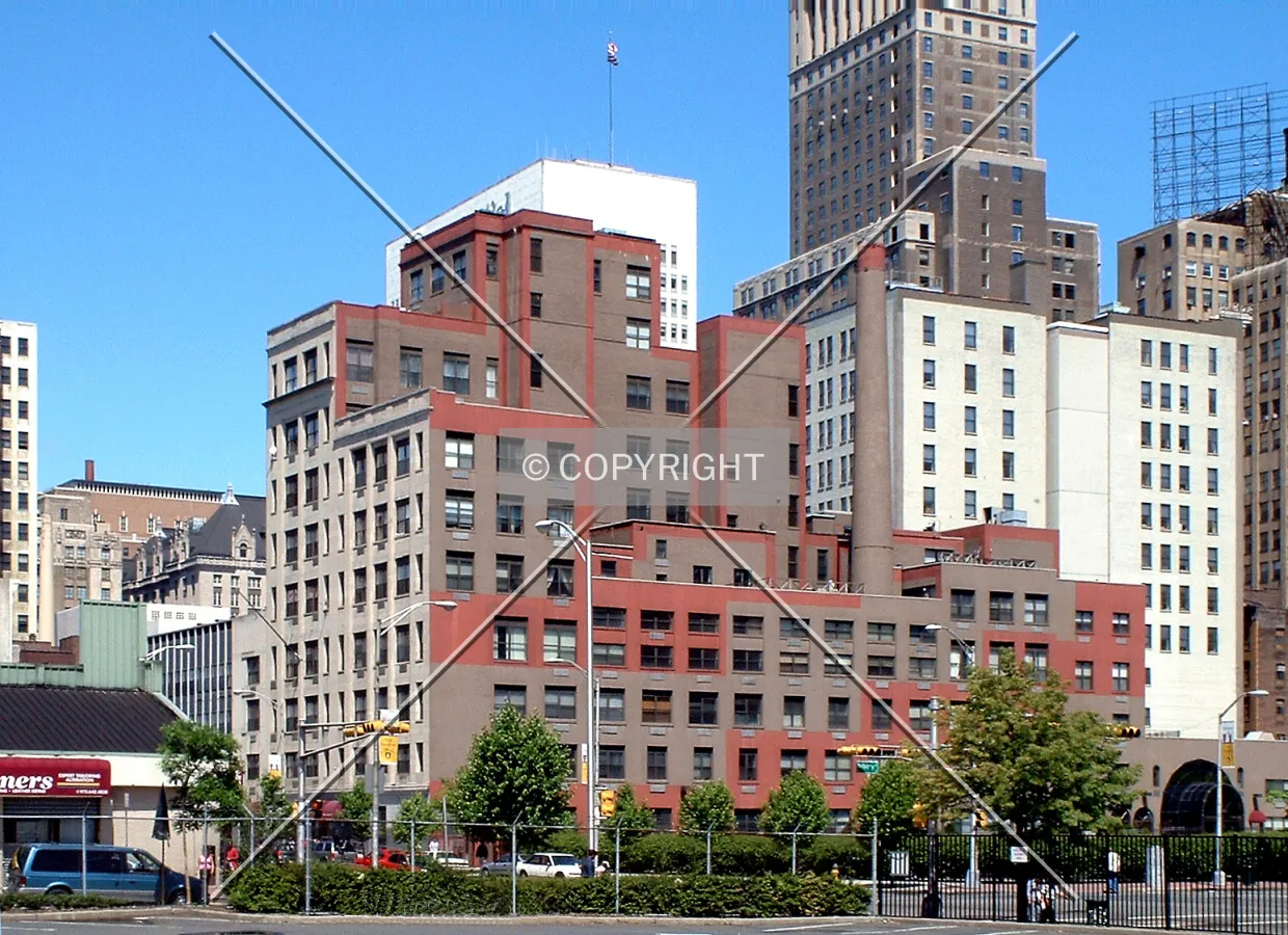 View from the southeast