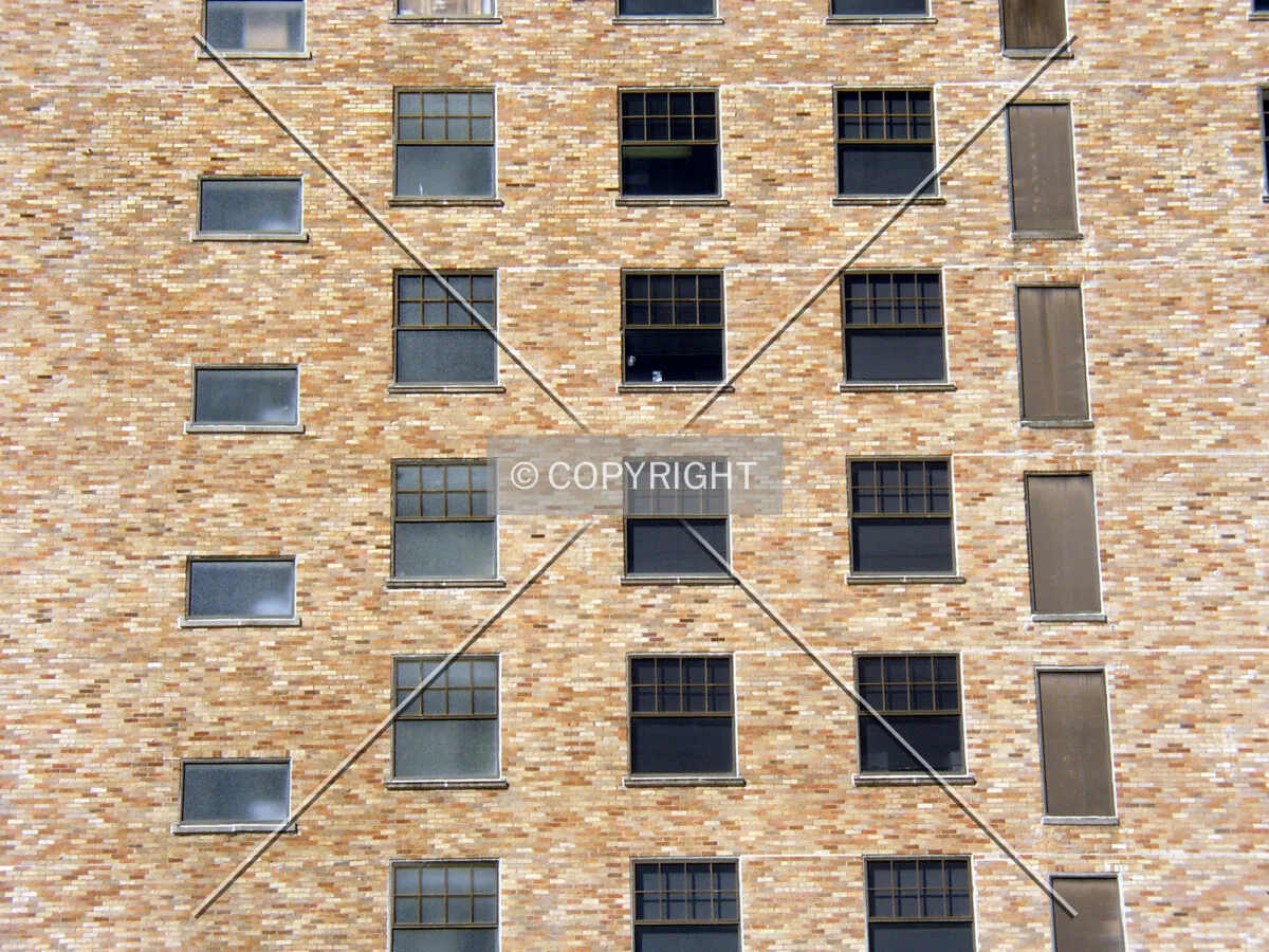 Detail of the southern facade