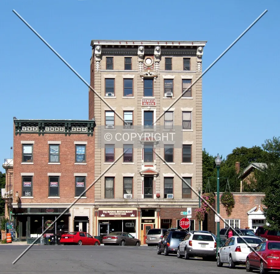 View from the southeast