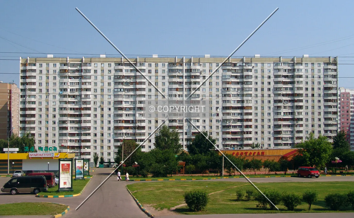Front view from Kantemirovskaya Street
