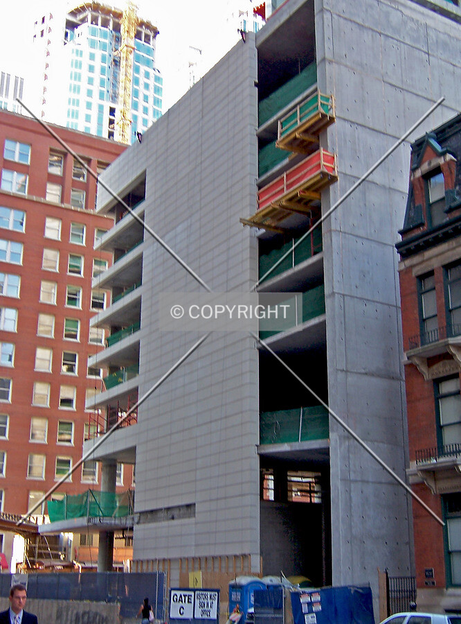 West side of the base along Wabash