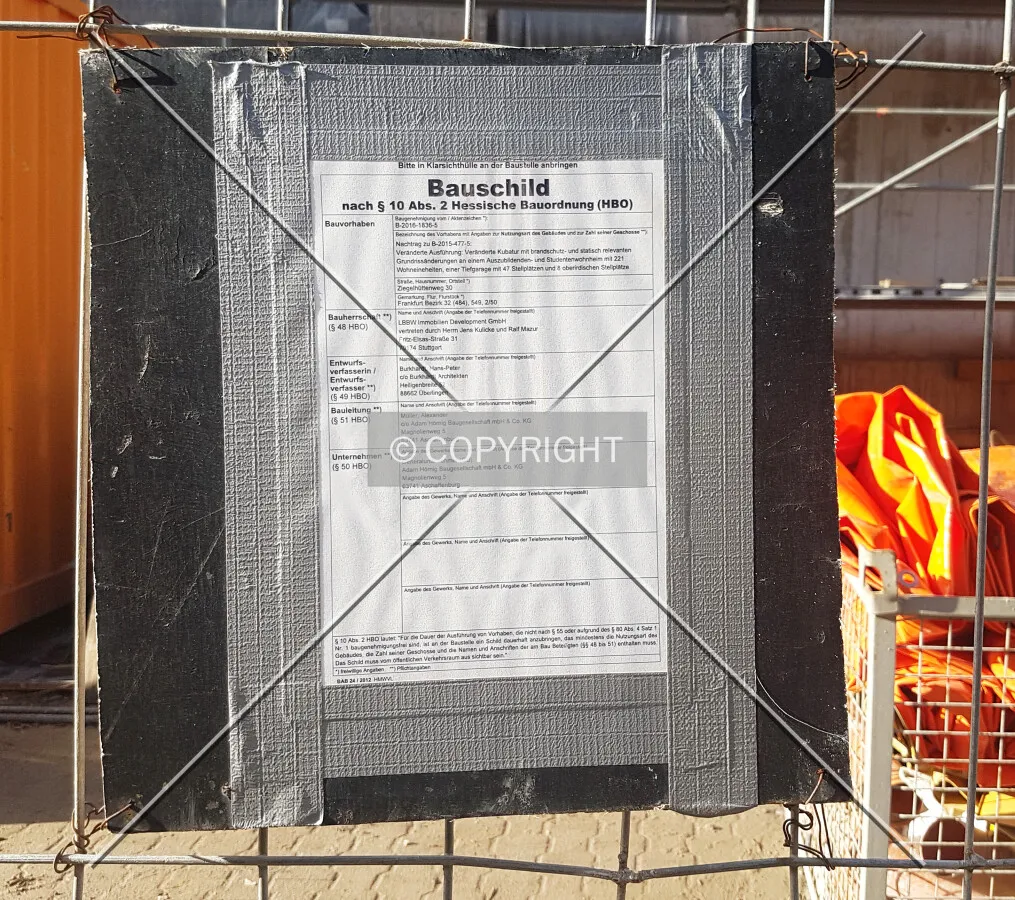 Building sign