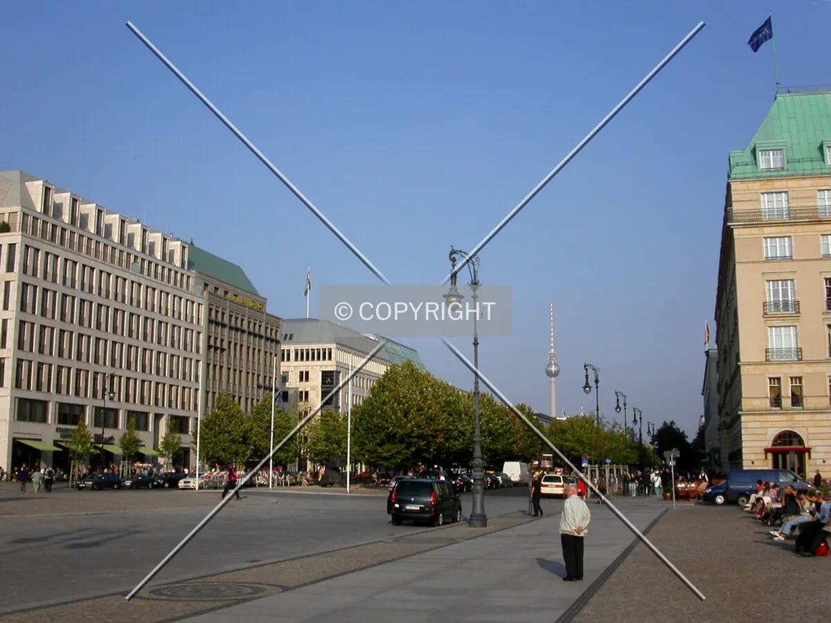 Pariser Platz y Unter den Linden