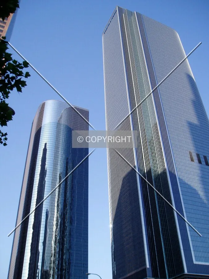 Looking up from below and to the southwest