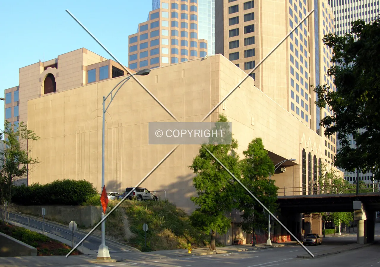 Detail of the ballroom from across East 3rd Street