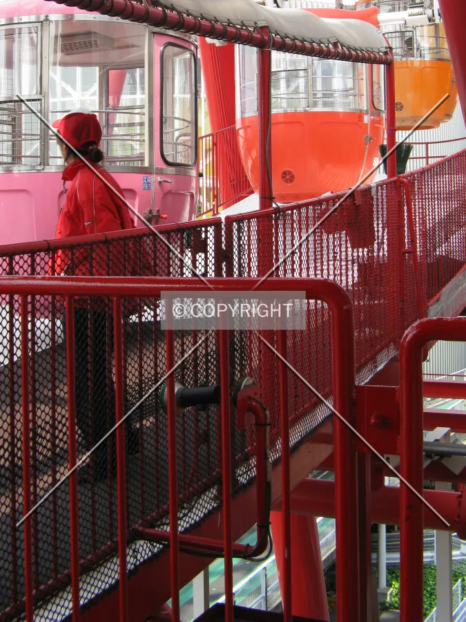 The godola boarding platform