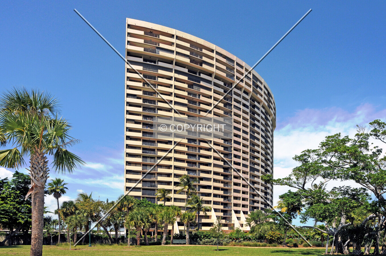 Placido Mar Condominium, West Palm Beach, Florida, U.S.A.