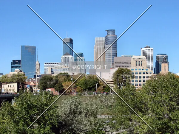 Partial skyline from the east