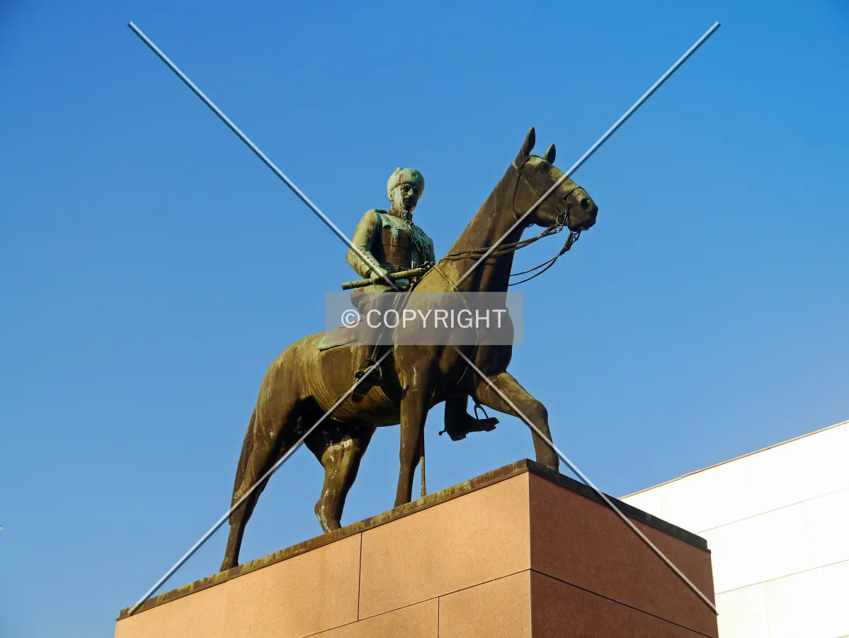Mannerheim's equestrian statue