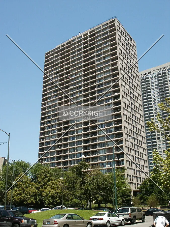 View from the southeast