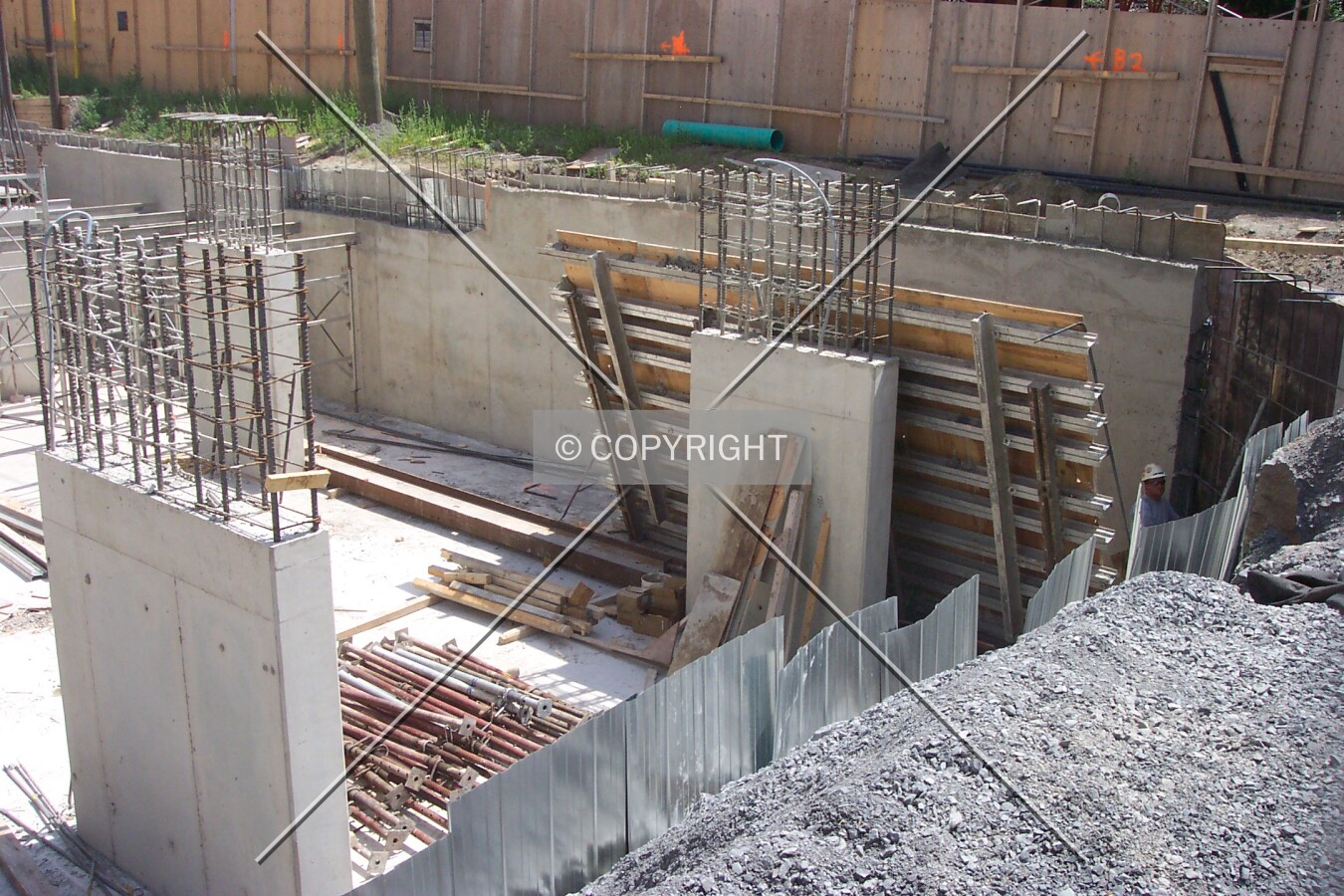 Depth of the basement