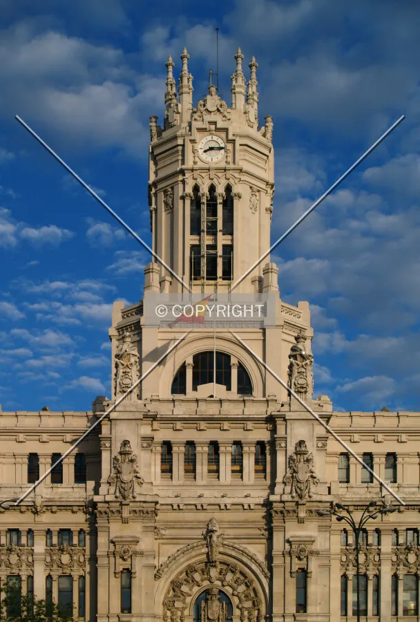 Main tower as seen from the western side