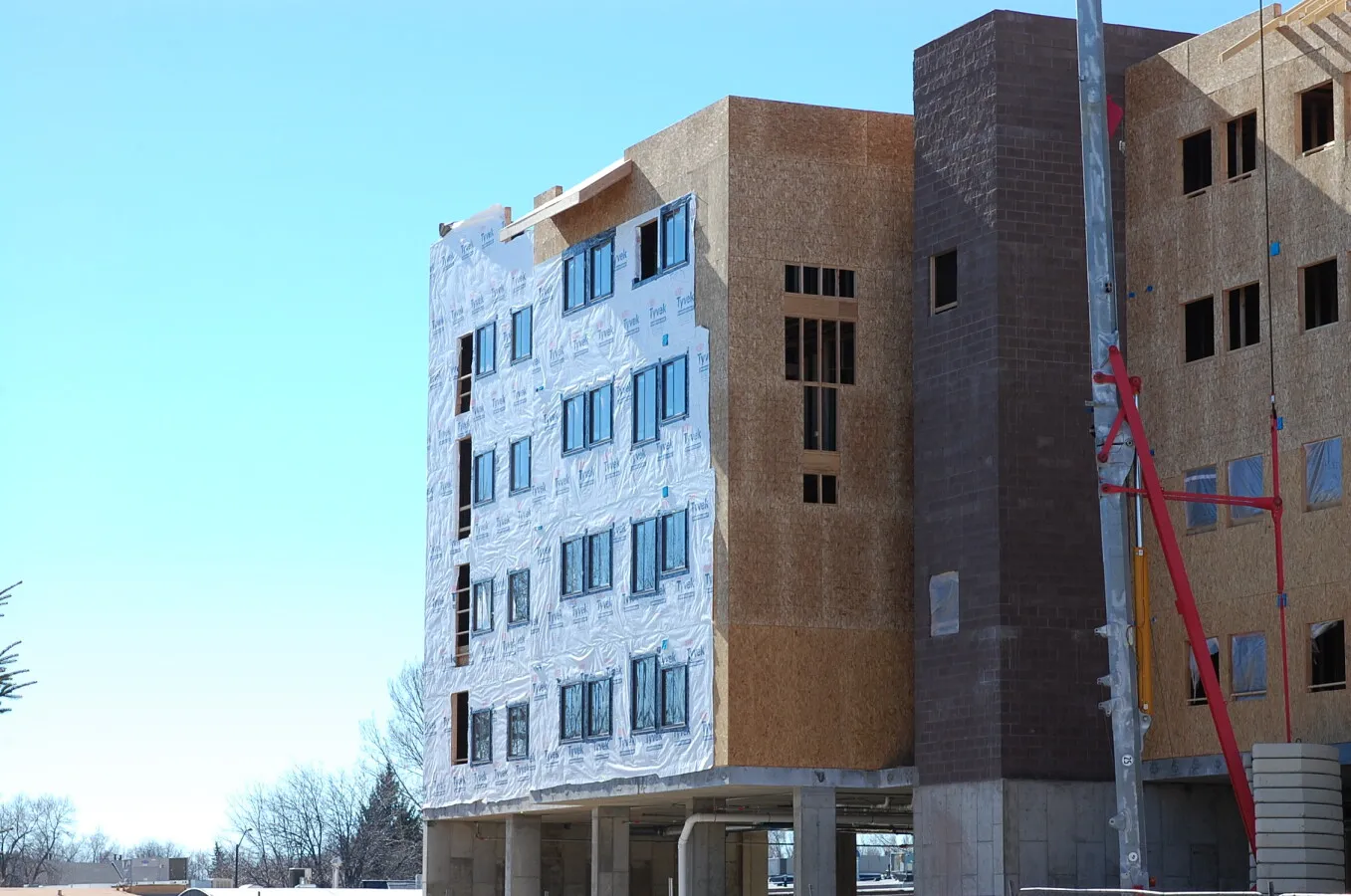 View from the northeast