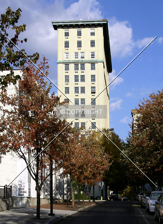 Looking east from Clinch Avenue