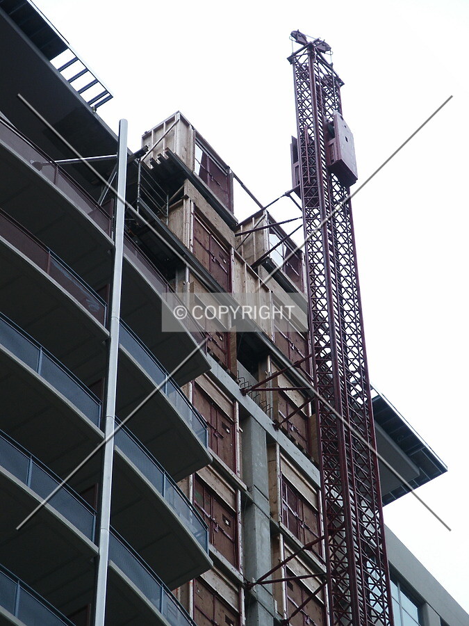 Top of the hoist