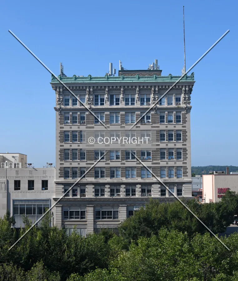 View from the northeast