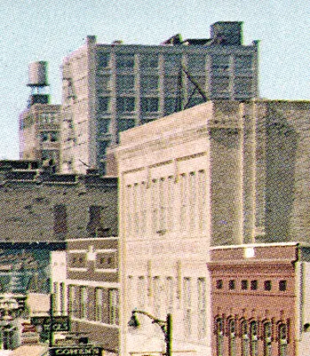 View from the southeast