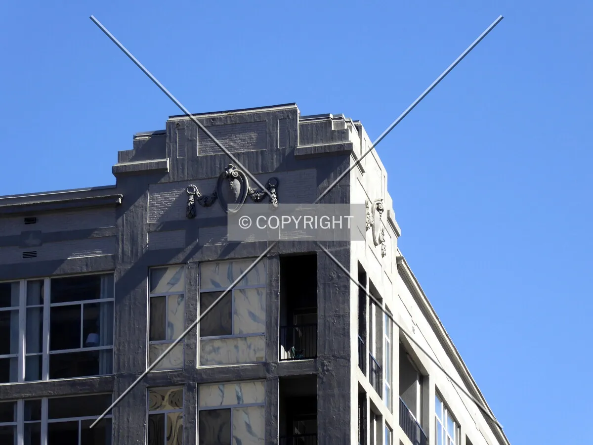 Southwest corner detail