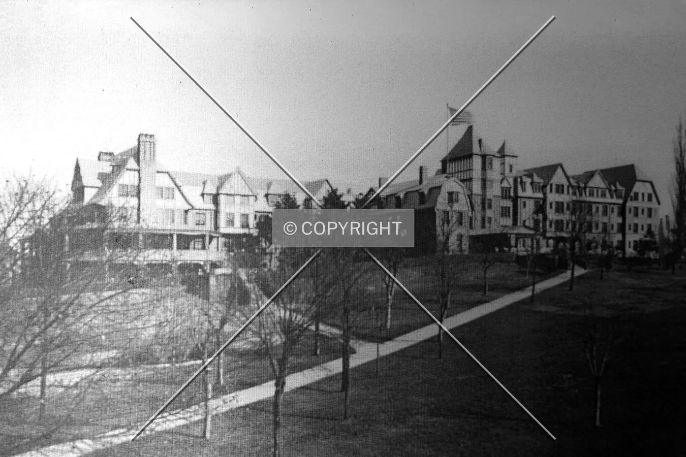 Photo of vintage view circa WWI
