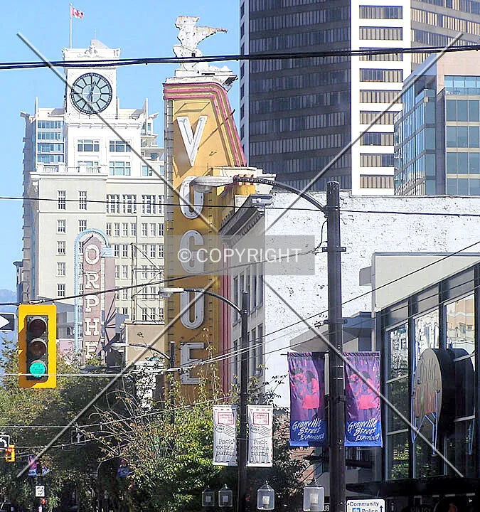 View north on Granville