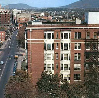 View from the south