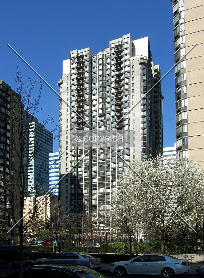 View from the northeast