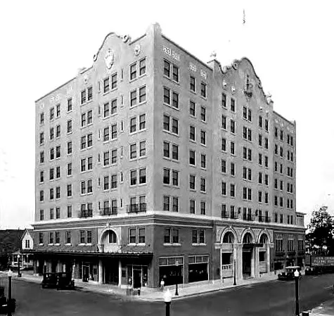 View from the northeast