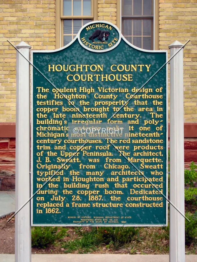 Historical plaque on site