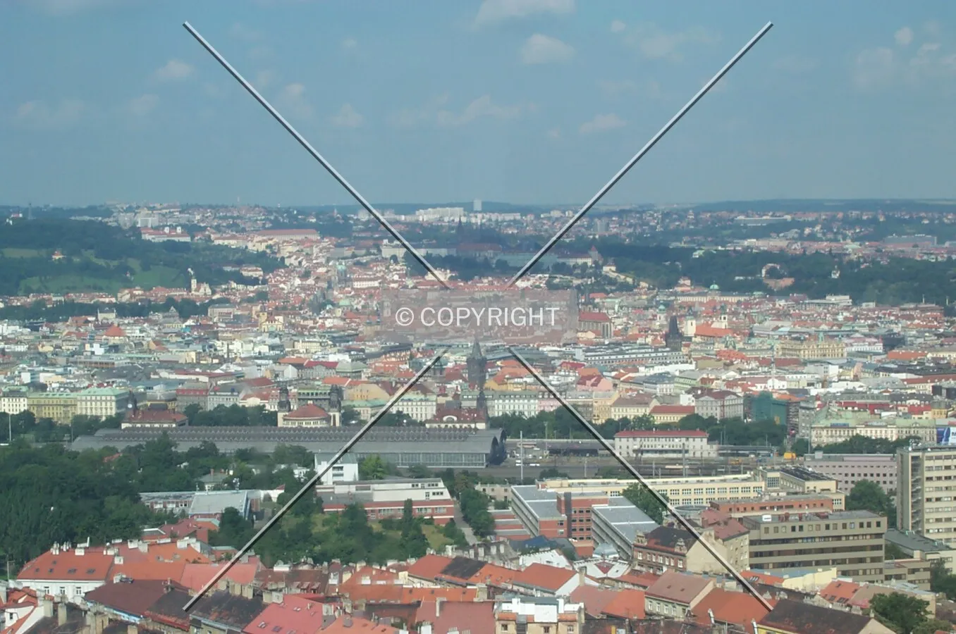 View from Tower Praha
