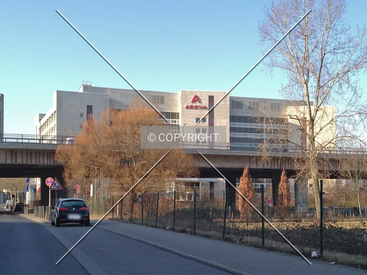Office building with Areva logo