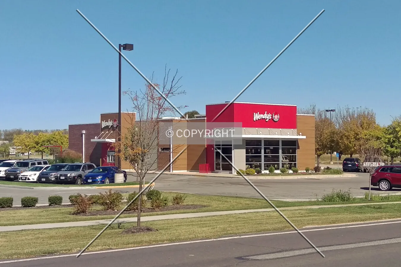View from the southwest; October 17, 2015