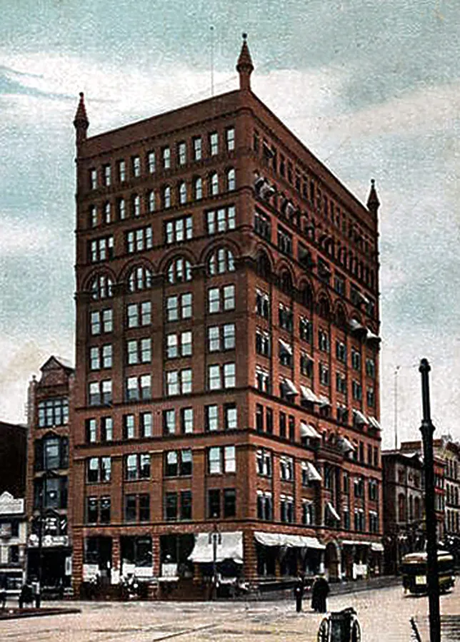 Vintage view from the northwest