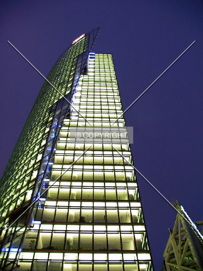 Night view looking up