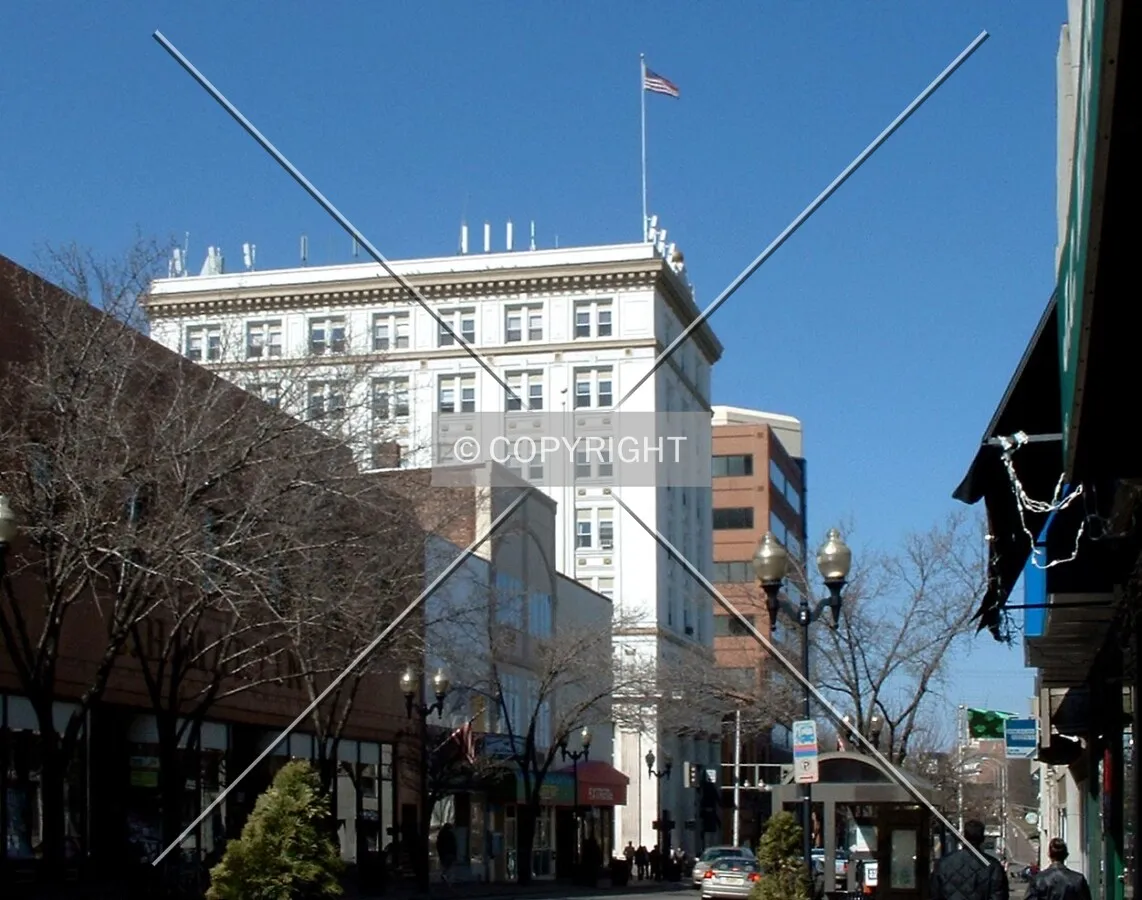 George Street from the southeast