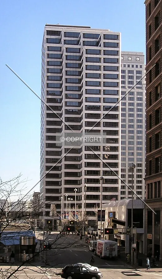 View to the east along 5th Street