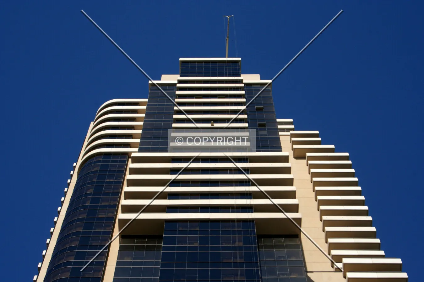 Looking up to the top