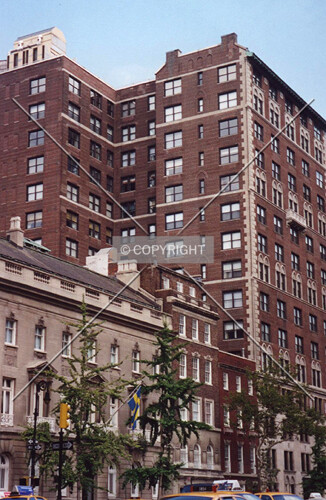 Partial view from south along Park Avenue