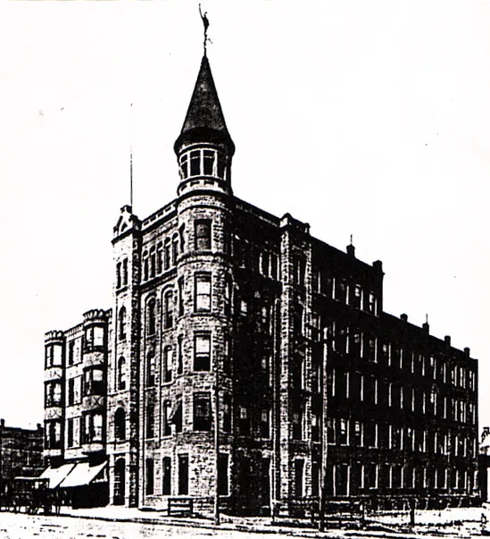View from the northeast