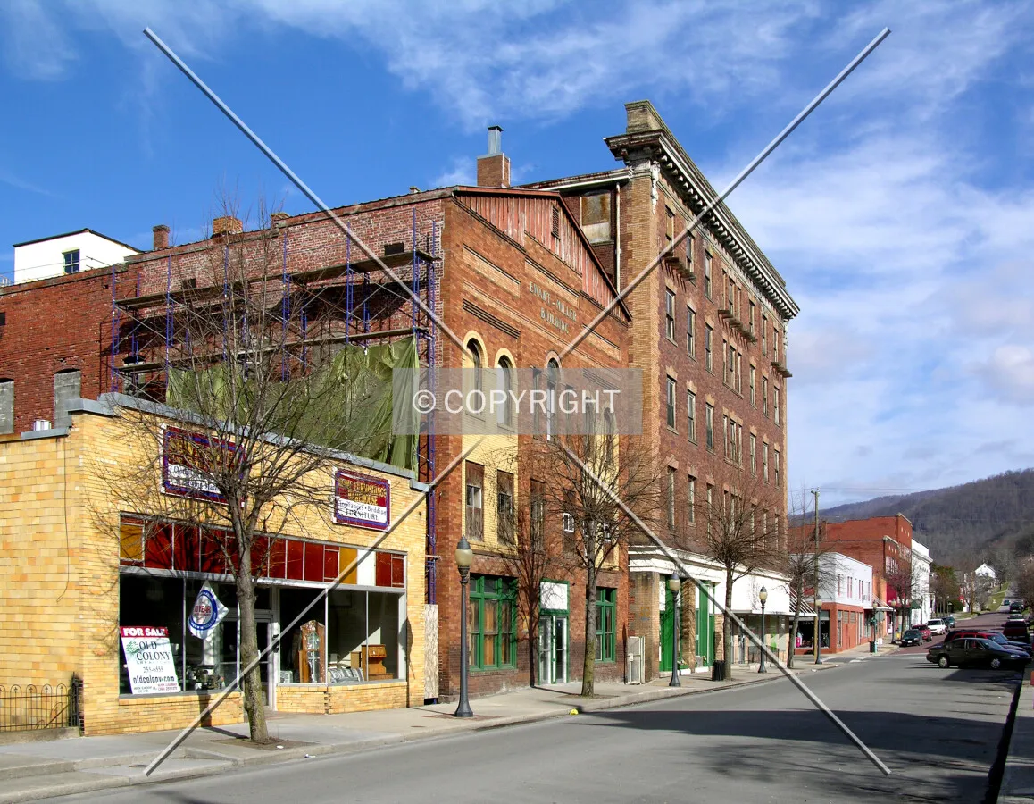 From Ballengee Street to the southwest
