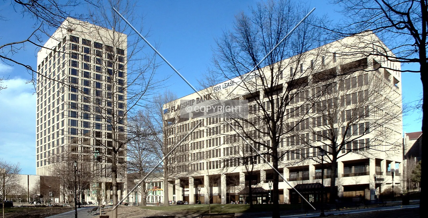 View from the southwest