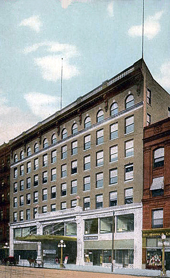 Vintage view from the northeast