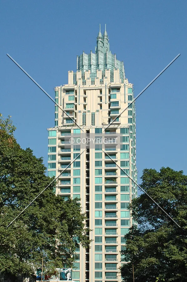 As seen from the west