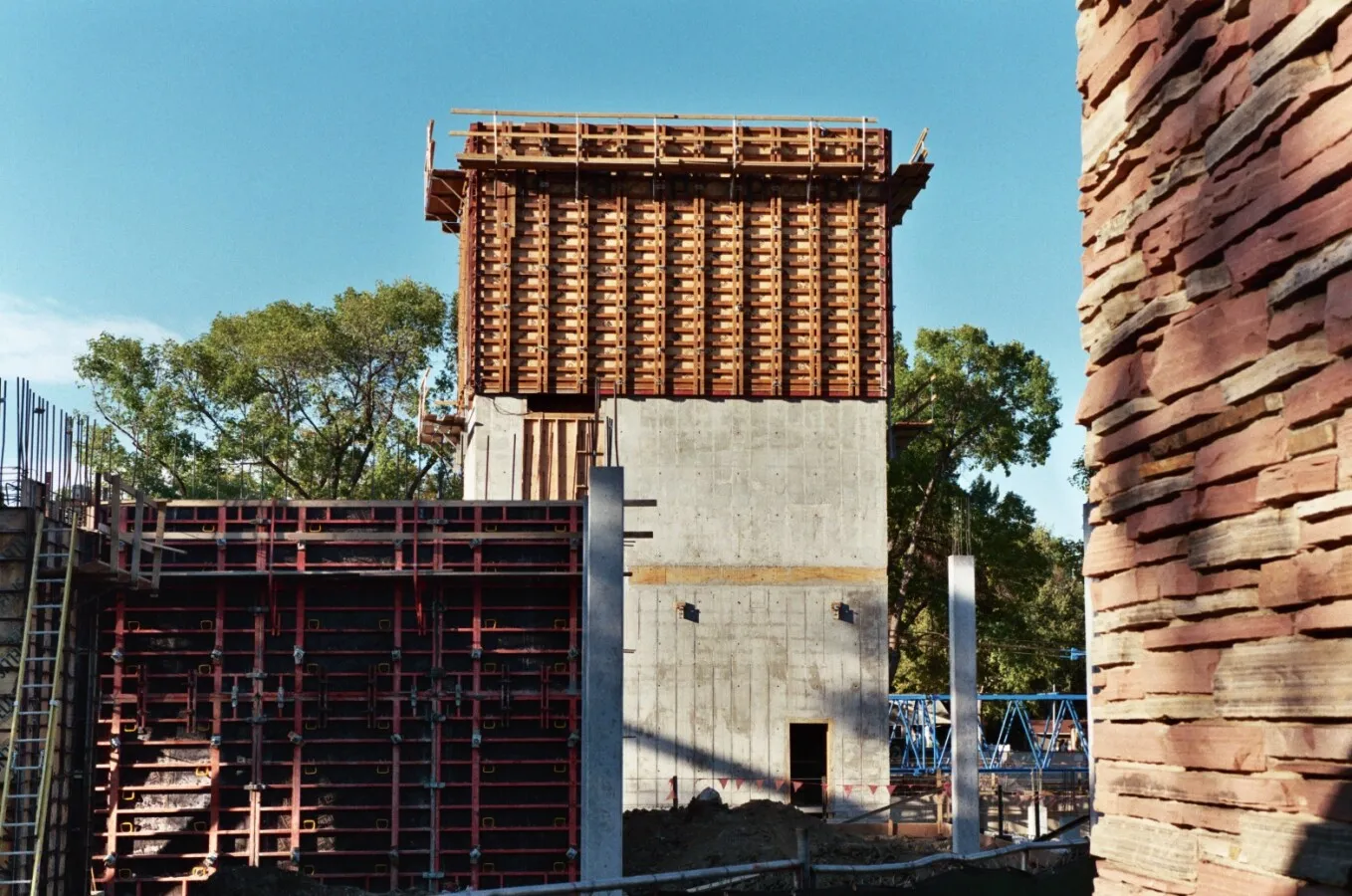 View to the north