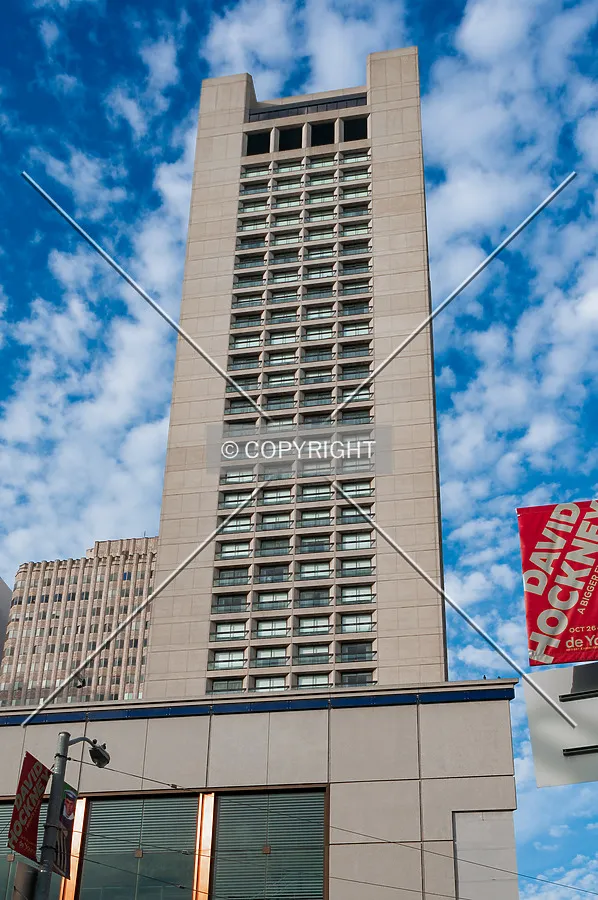 The Grand Hyatt Hotel in San Francisco, California. Close to the city downtown and the Union Square zone.