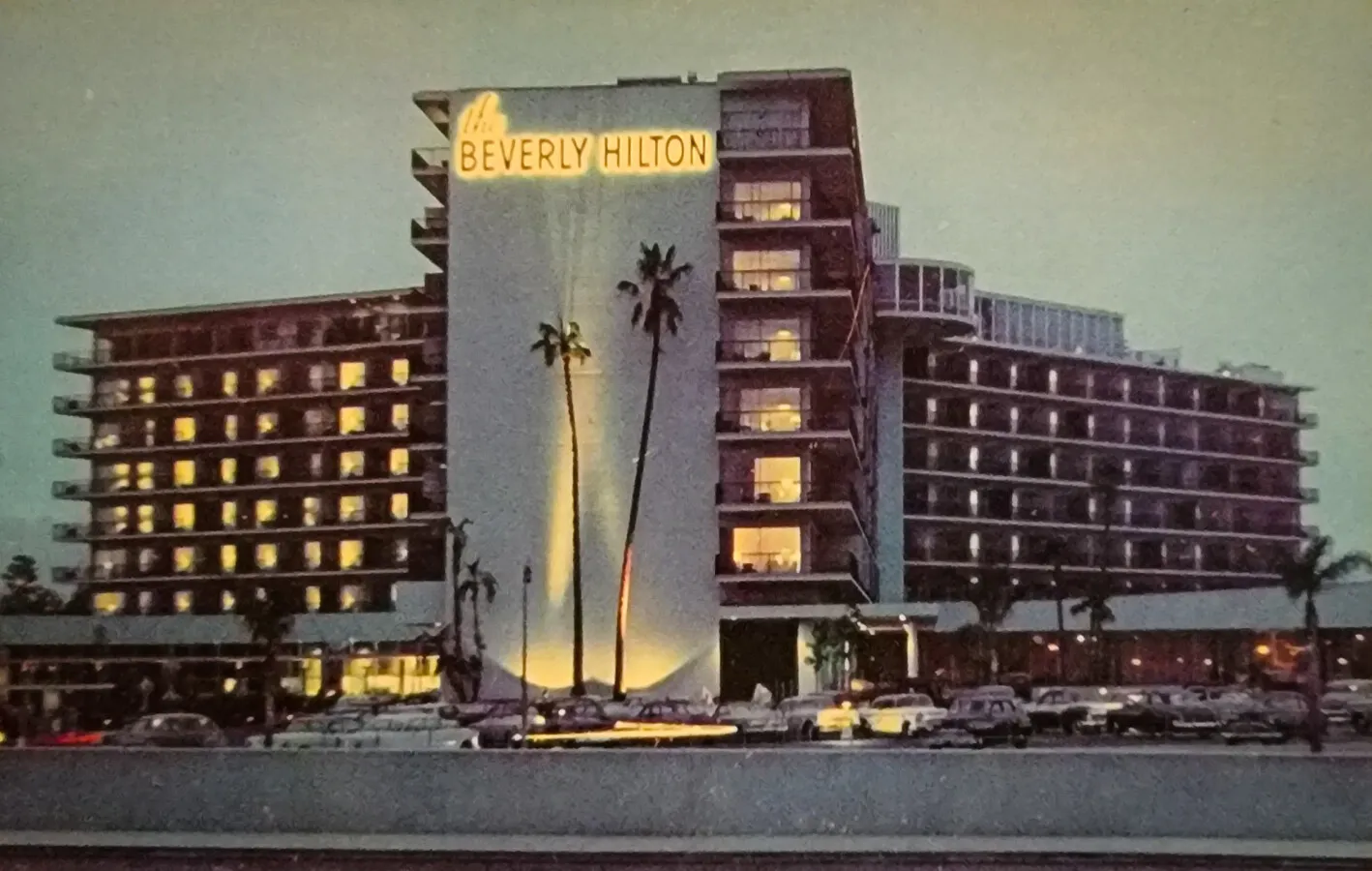 Vintage evening view