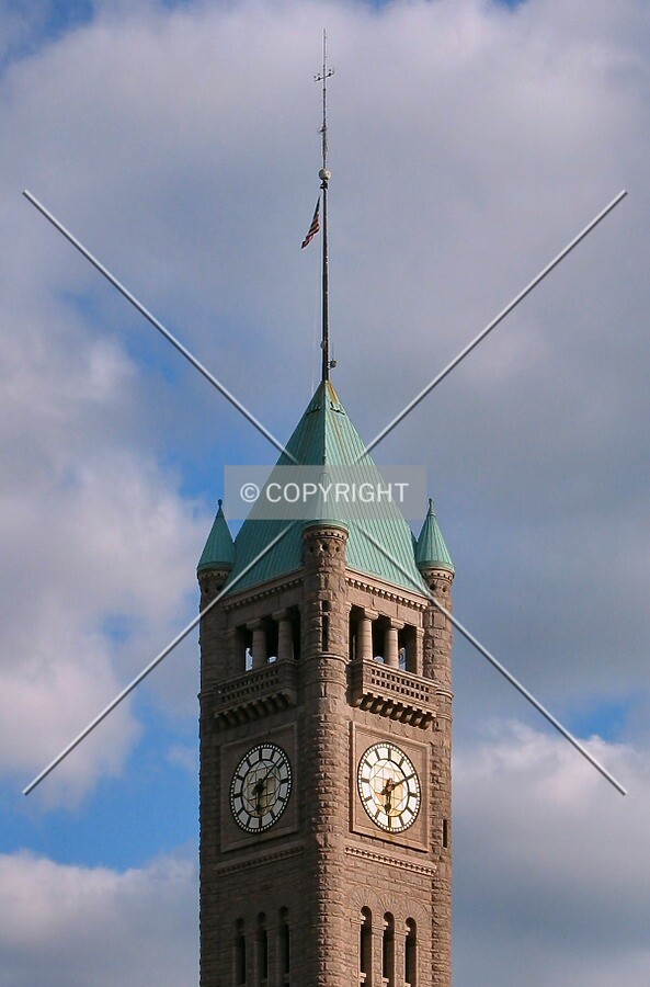 The tower from the north