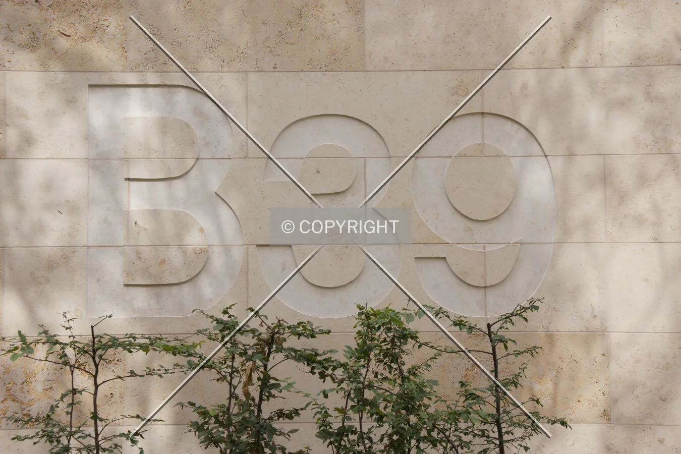 B39 building sign
