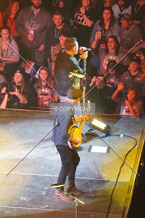 Matthew West performs during the 2016 Winter Jam concert; January 23, 2016