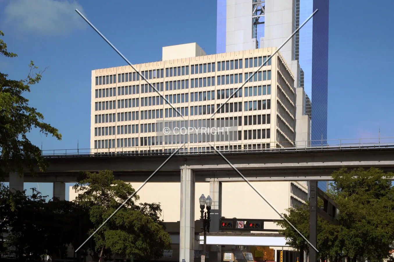View from the northeast